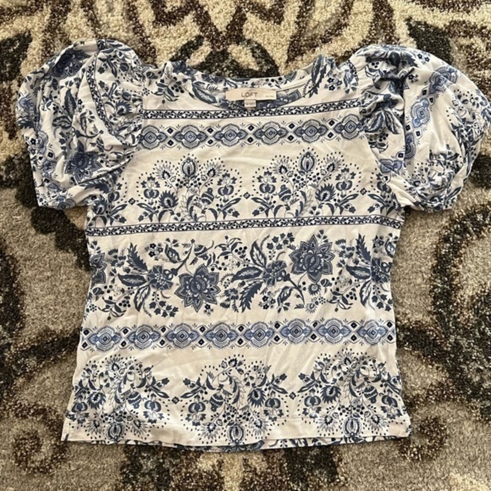 LOFT Blouse sz Petite Small